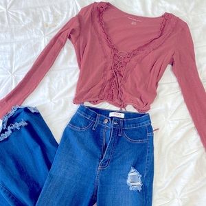 American eagle boutique looking top!